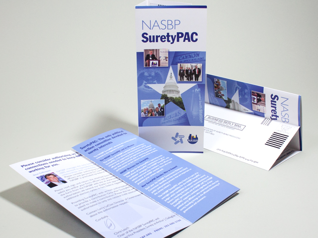 NASBP SuretyPAC Reply Mailer Brochure