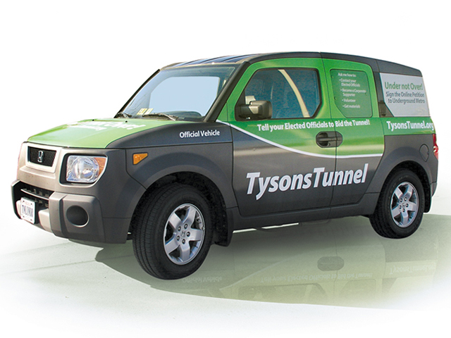 Tysons Tunnel - vehicle