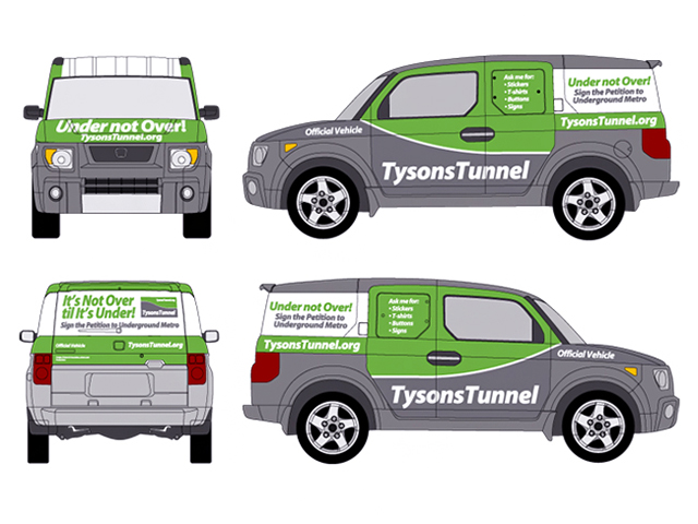 Tysons Tunnel - vehicle