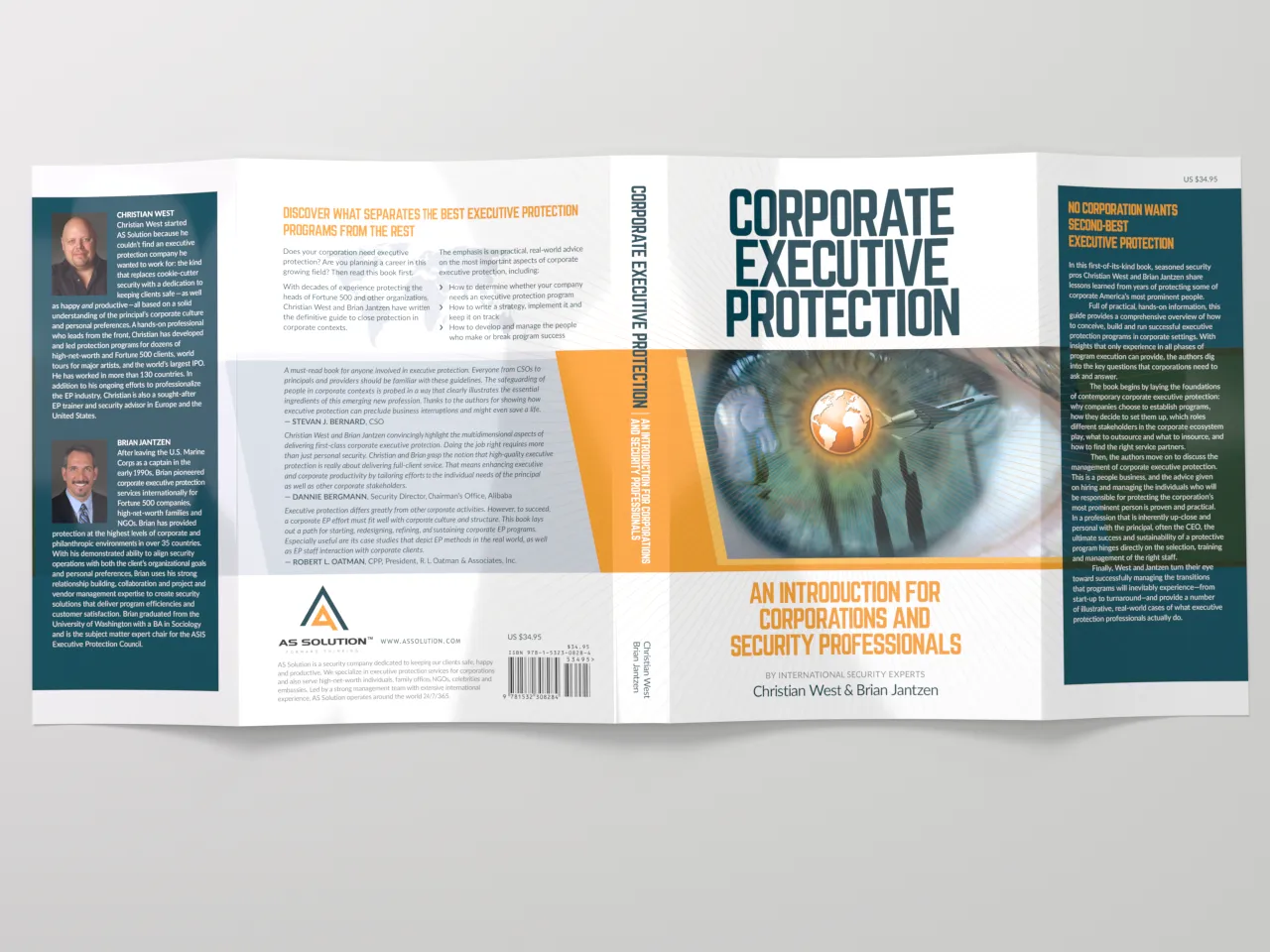 AS Solution Corporate Executive Protection flat view of full cover