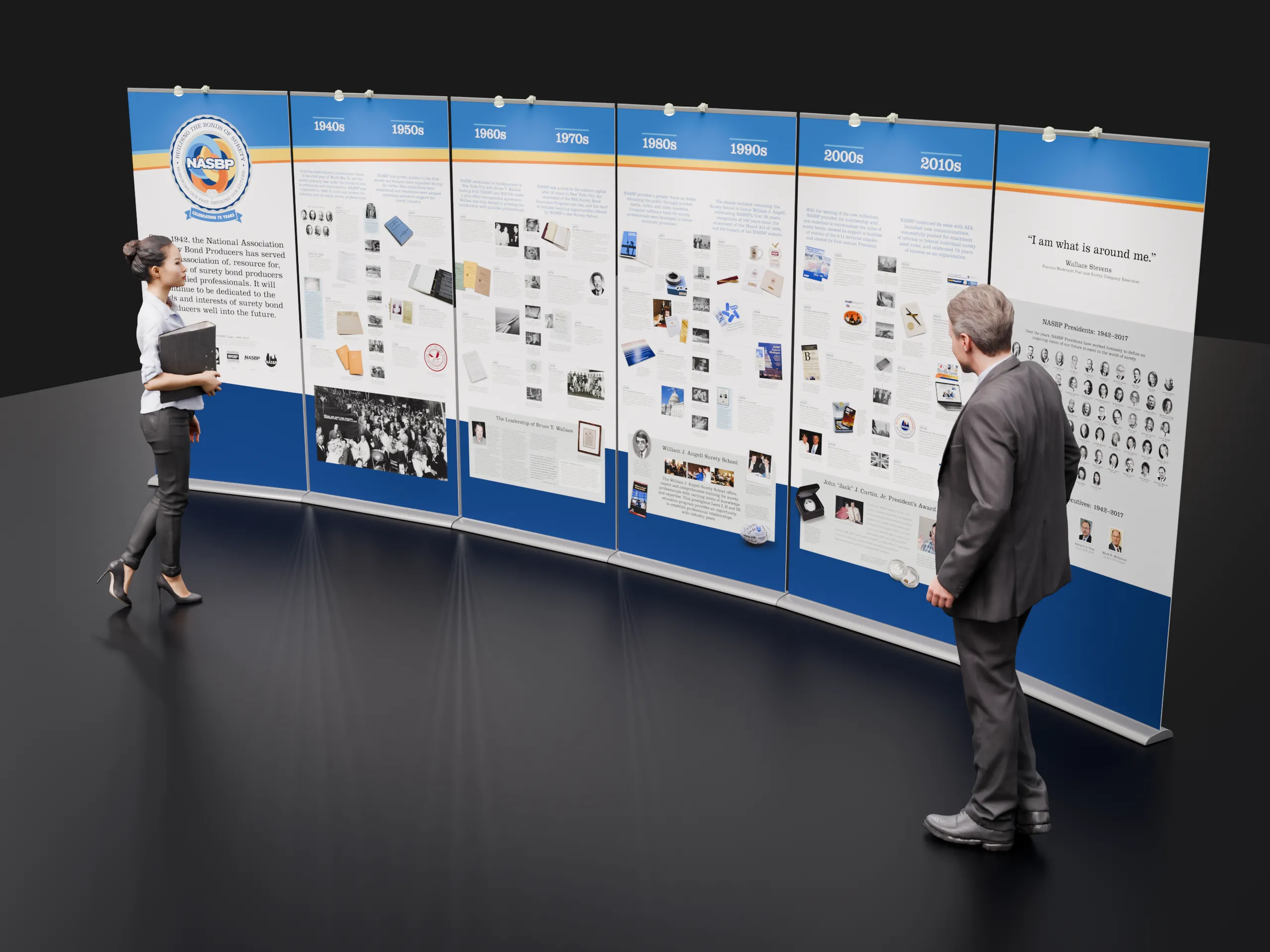 NASBP 75th Anniversary Exhibit