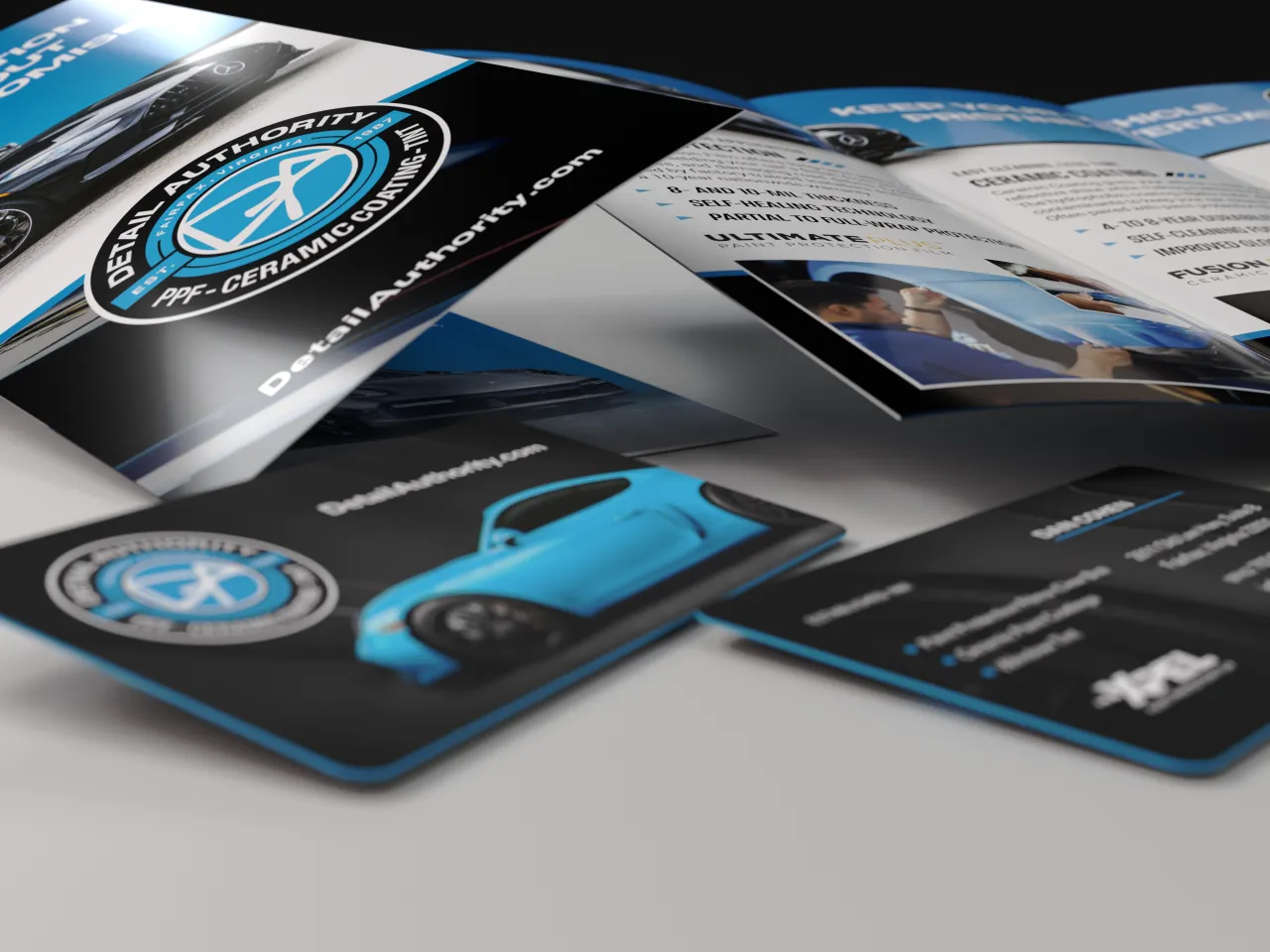 Detail Authority - 2026 Brochure and Business Cards
