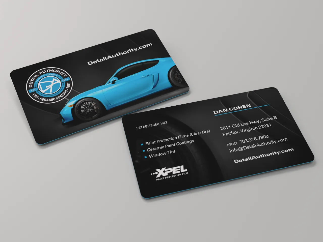 Detail Authority - 2026 Brochure and Business Cards